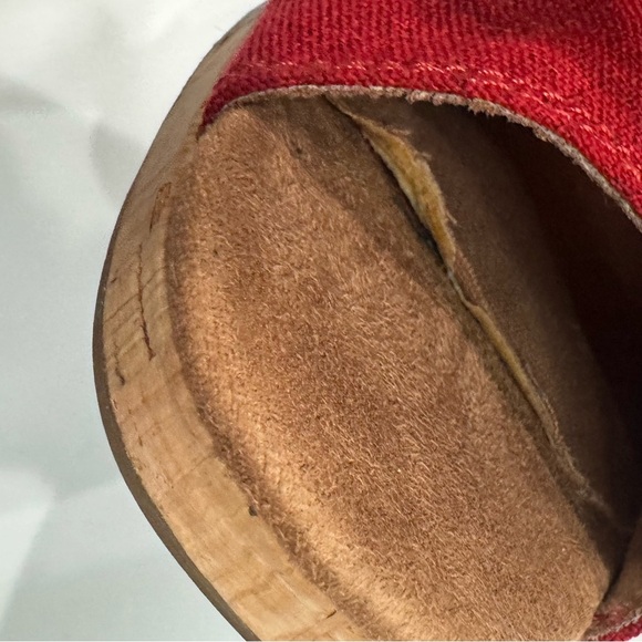 Toms Classic peep toe wedge sandal ❤️ - Picture 7 of 8